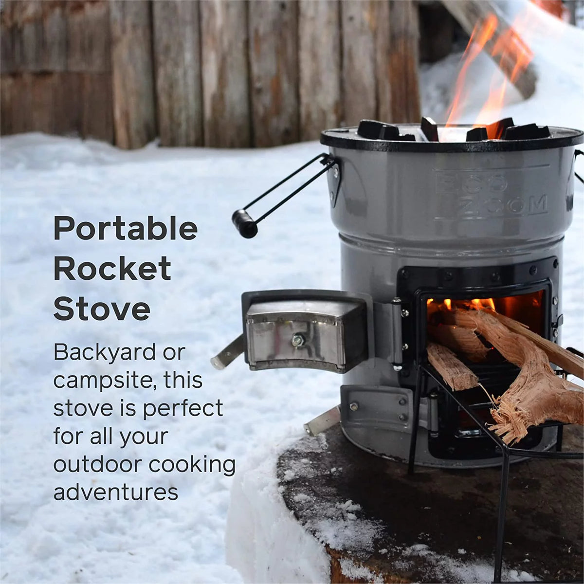 Portable Dual-Fuel Camp Stove U26933