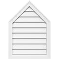 Peaked Top Surface Mount PVC Gable Vent L933
