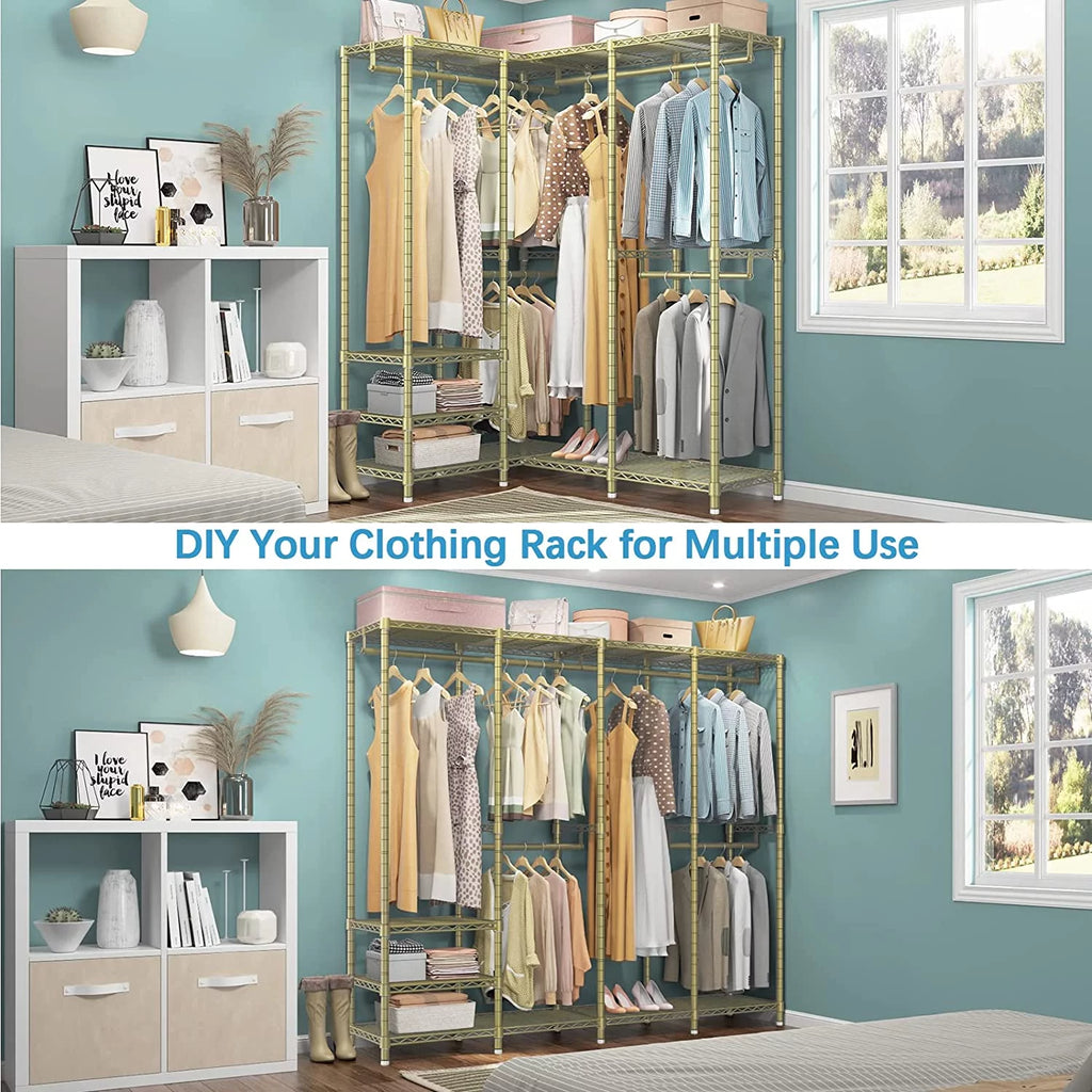 L Shape Garment Rack Z578568