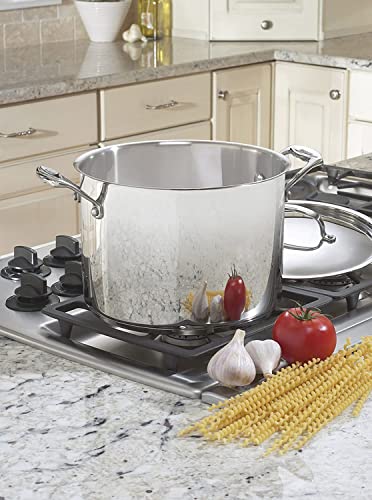 8-Quart Stainless Steel Stockpot with Cover X7947