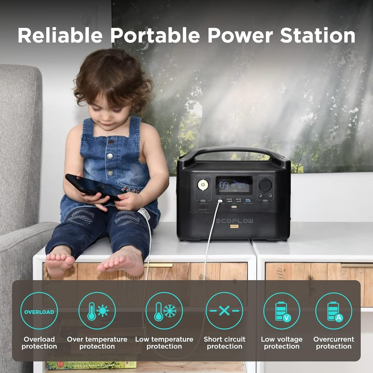Portable Power Station 720Wh M727200