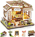 Miniature Dollhouse Kit with Furniture, 1:24 Scale F60959