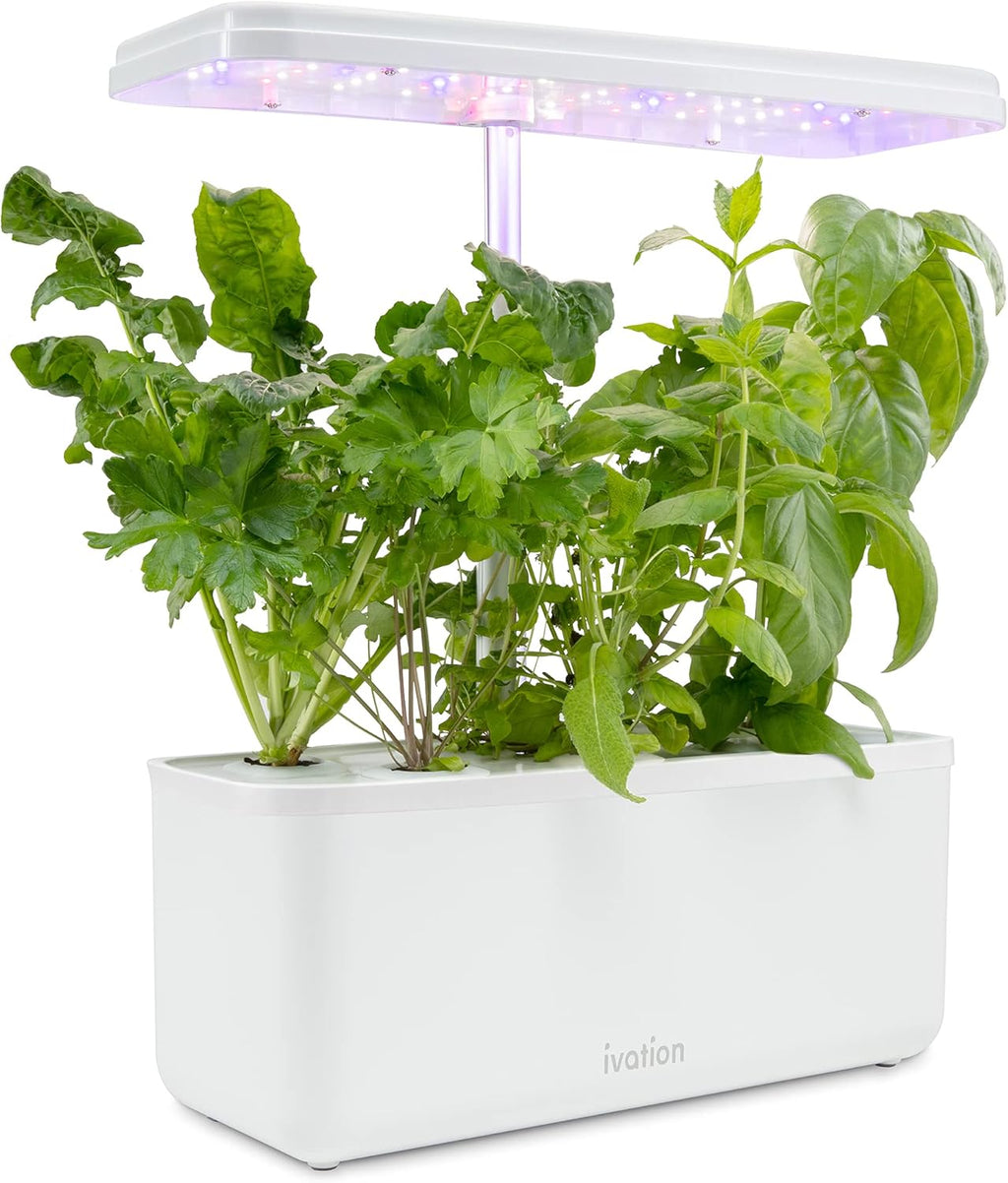 7-Pod Indoor Hydroponics Growing System Kit with LED Grow Light G4246