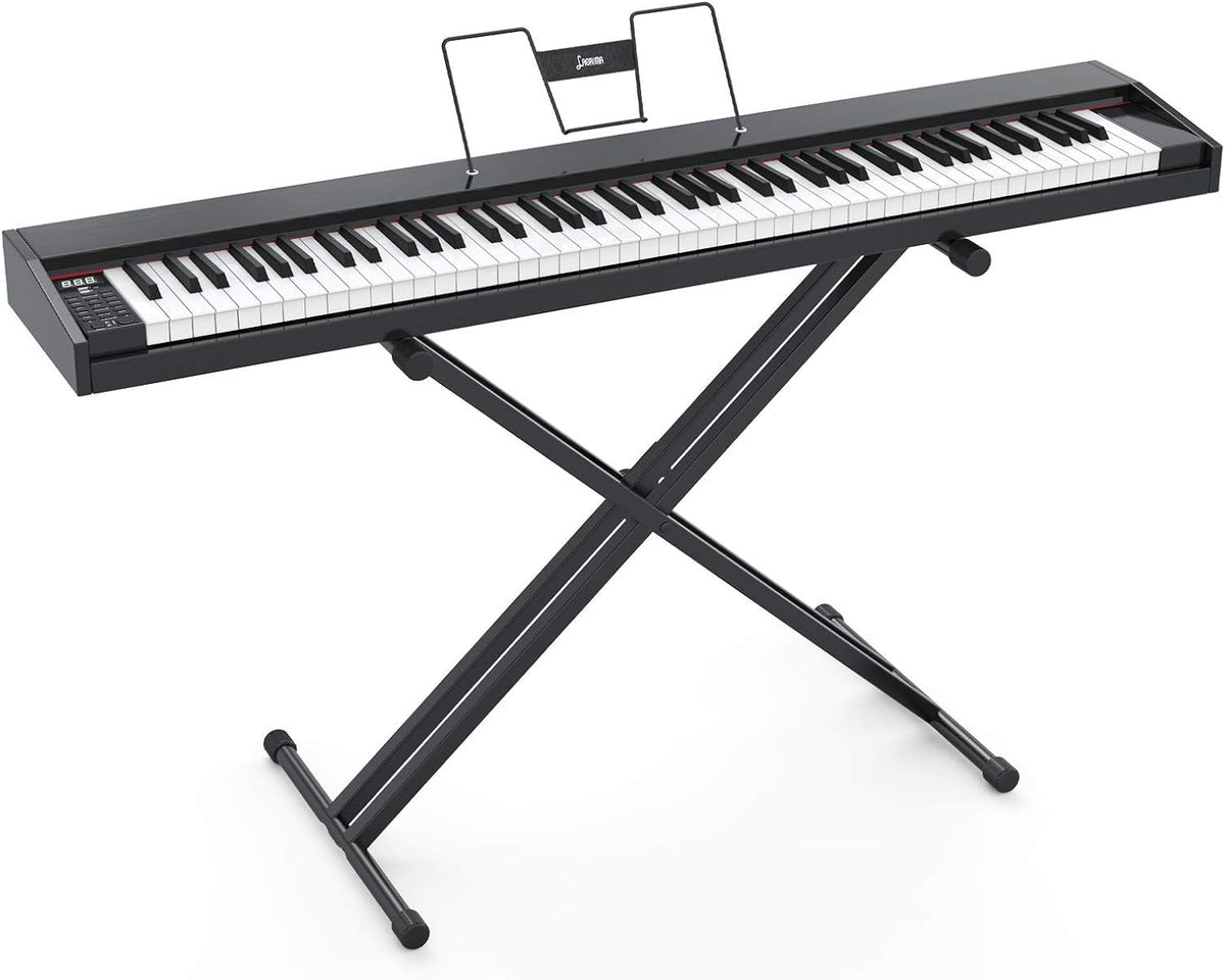 White 88 Key Digital Piano with Stand E637881