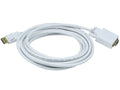 15 ft DisplayPort to VGA Cable White K984