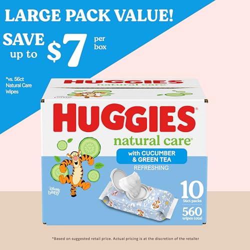 Scented Hypoallergenic Baby Wipes 560 Wipes F65920