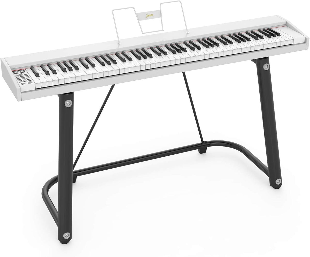 White 88 Key Digital Piano with Stand E637881