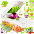 14 in 1 Multifunctional Vegetable Chopper with 8 Blades (Grey) P3237