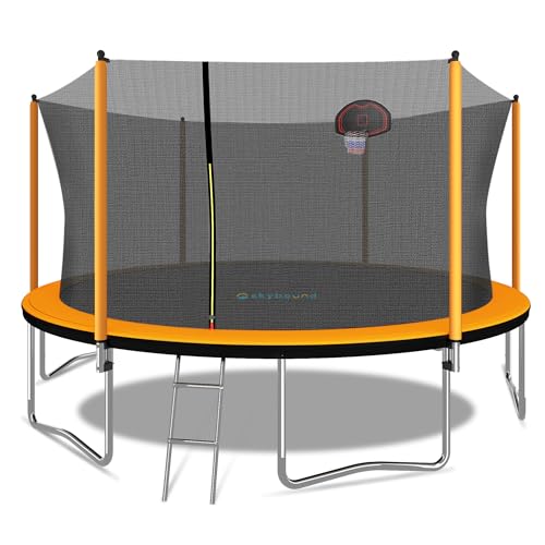 10ft 12ft 14ft 15ft 16ft Trampoline with Safety Enclosure Net I515