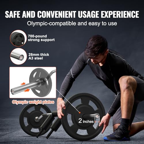 Safety Squat Bar and Hex Barbell Trap Bar X622