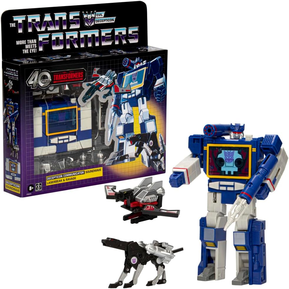 Transformers Decepticon Communicator Soundwave Action Figure S402
