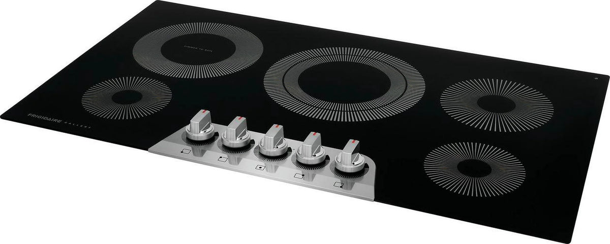 Black Stainless Steel Electric Cooktop P60625