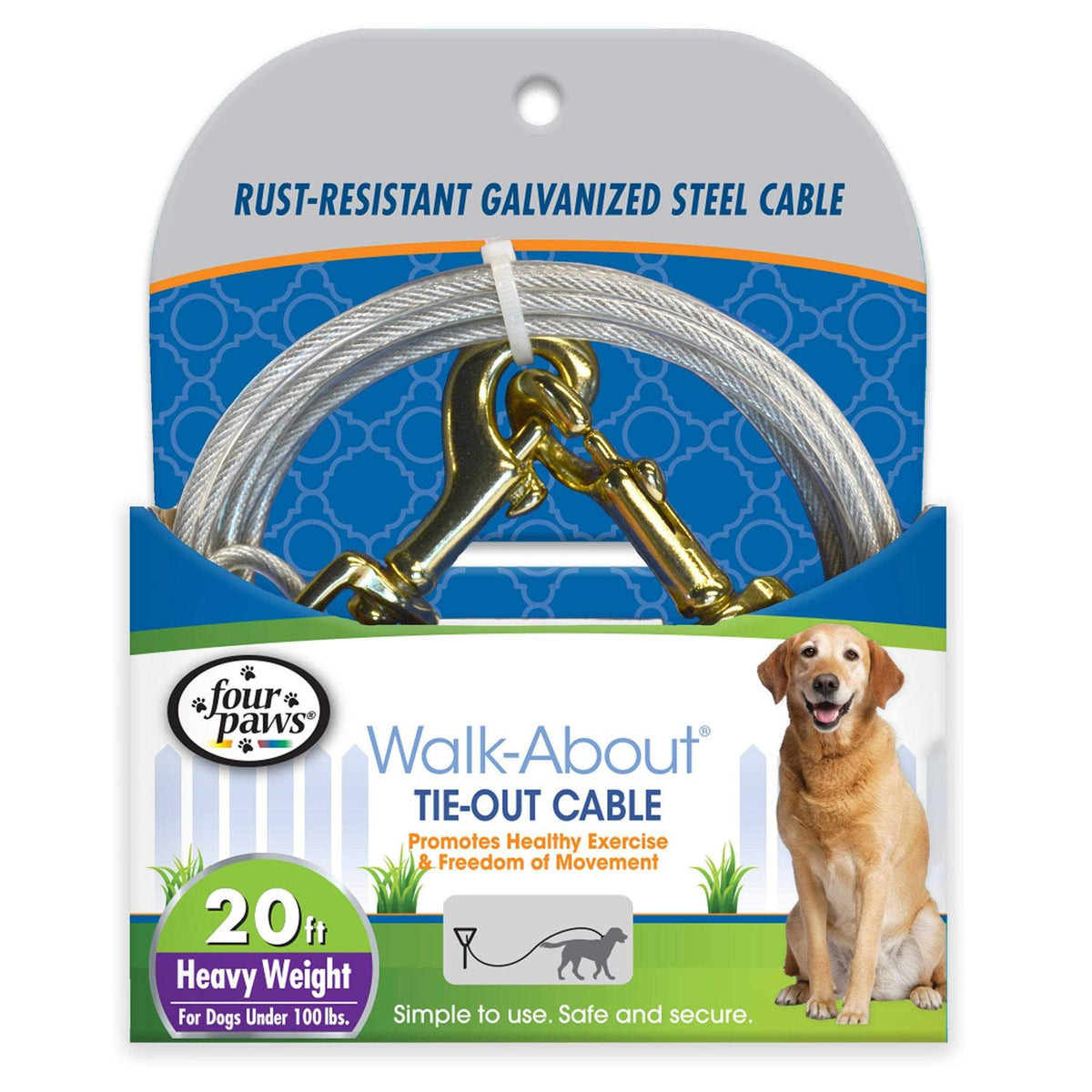 Heavy Weight Tie Out Cable D5678