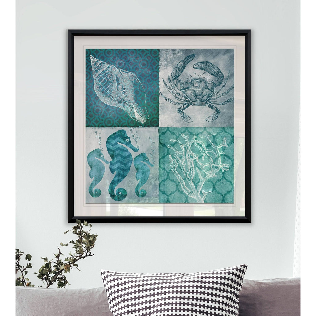 Framed Giclee Print 28x28 K5294