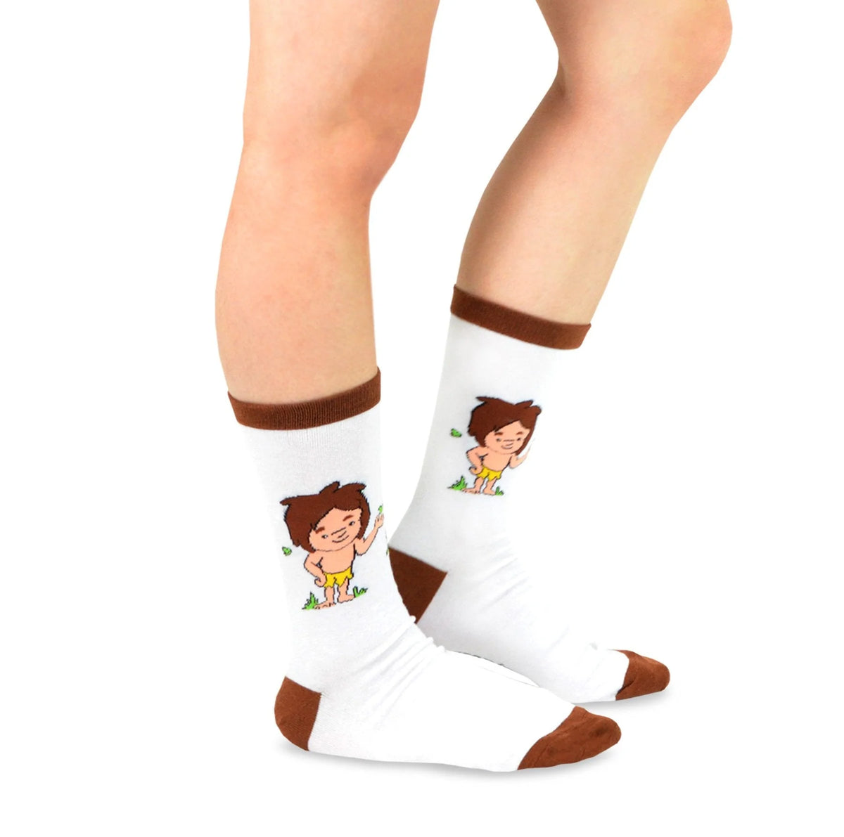 6 Pair Cartoon Safari Animal Crew Socks L4082