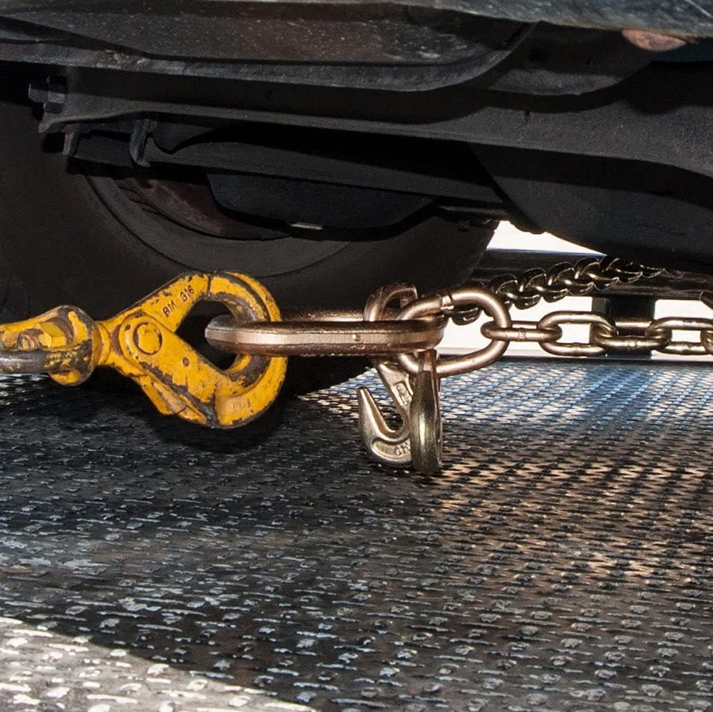 Grade 70 Towing Chain Bridle with R-Hooks and T/J Combination Hooks - 48 Inches Long - 4,700 Pound Safe Working Load U197