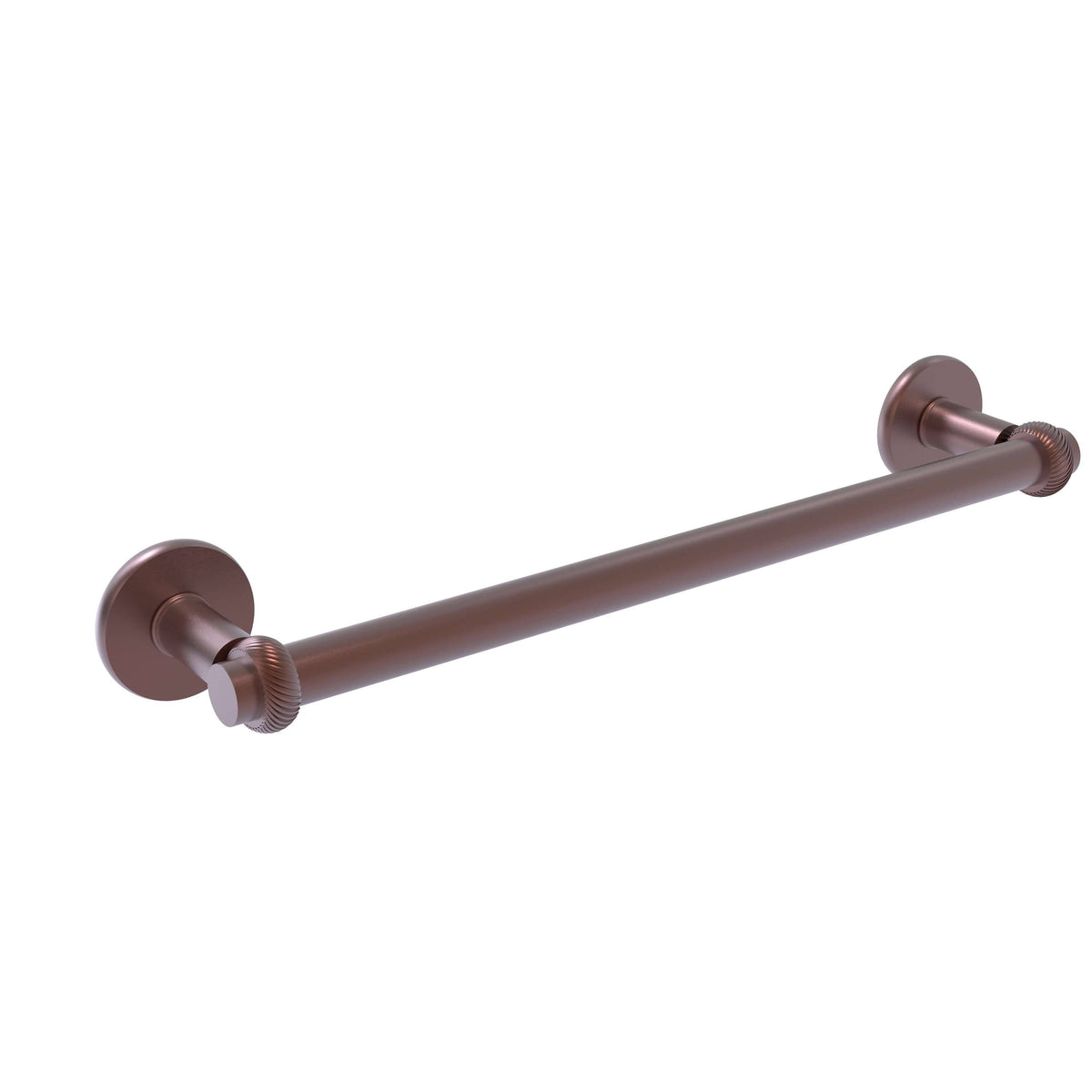 Antique Copper 30 inch Towel Bar C48672