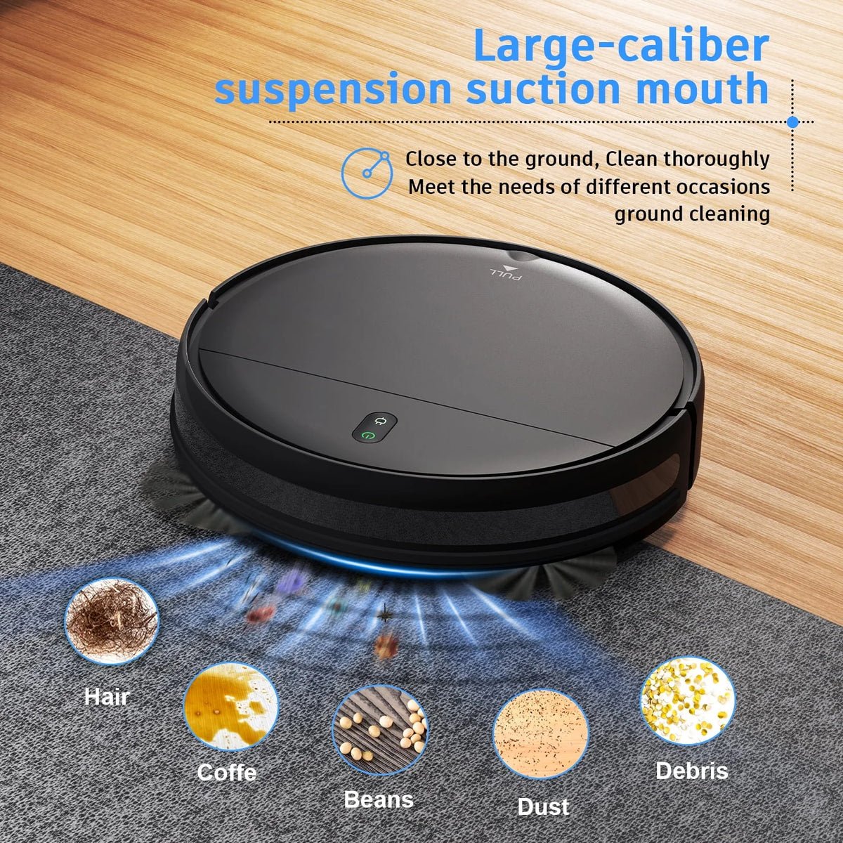 2 in 1 Robot Vacuum and Mop Combo E143777