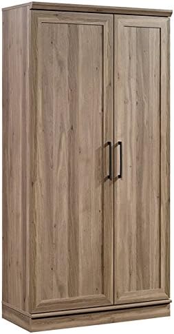 35.36 W Storage Cabinet with Door and Shelves in Salt Oak Y46607