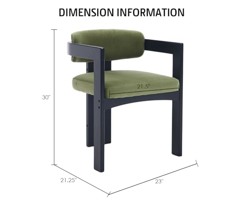Black PU Leather Dining Chairs Set of 4 O75565