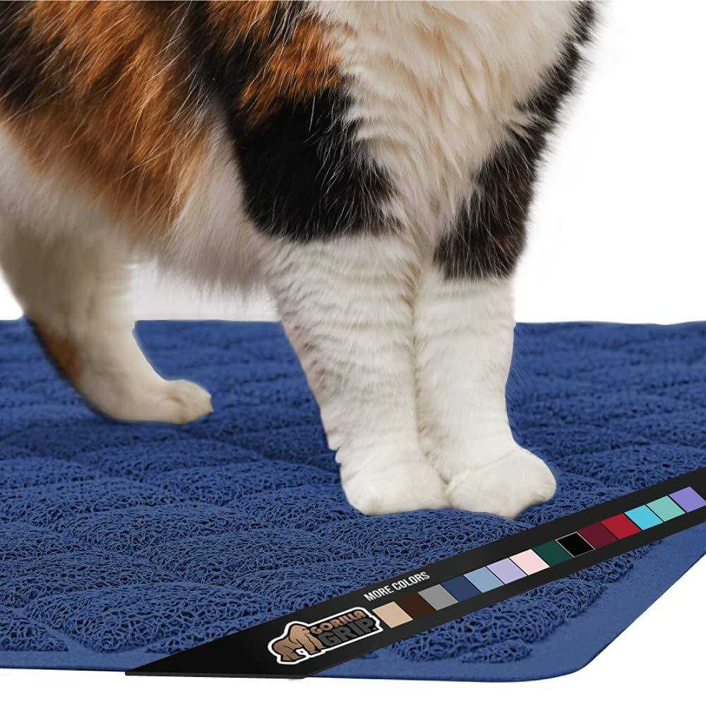 100% Waterproof Cat Litter Box Trapping Mat Q279144