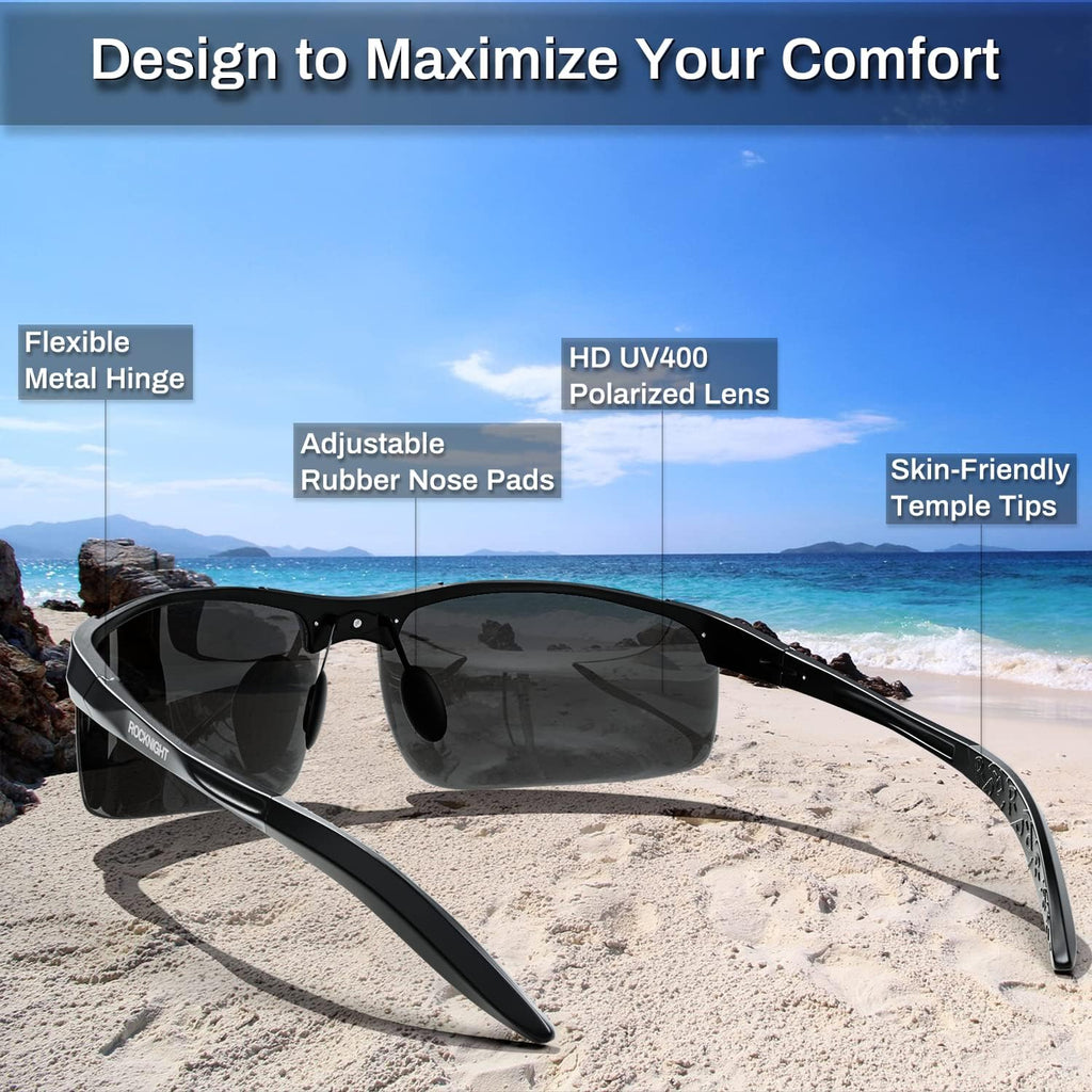 HD Polarized Sunglasses UV400 Protection I67852