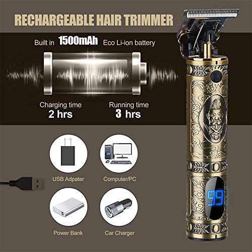 Gold Knight Cordless T Blade Hair Clippers K41058