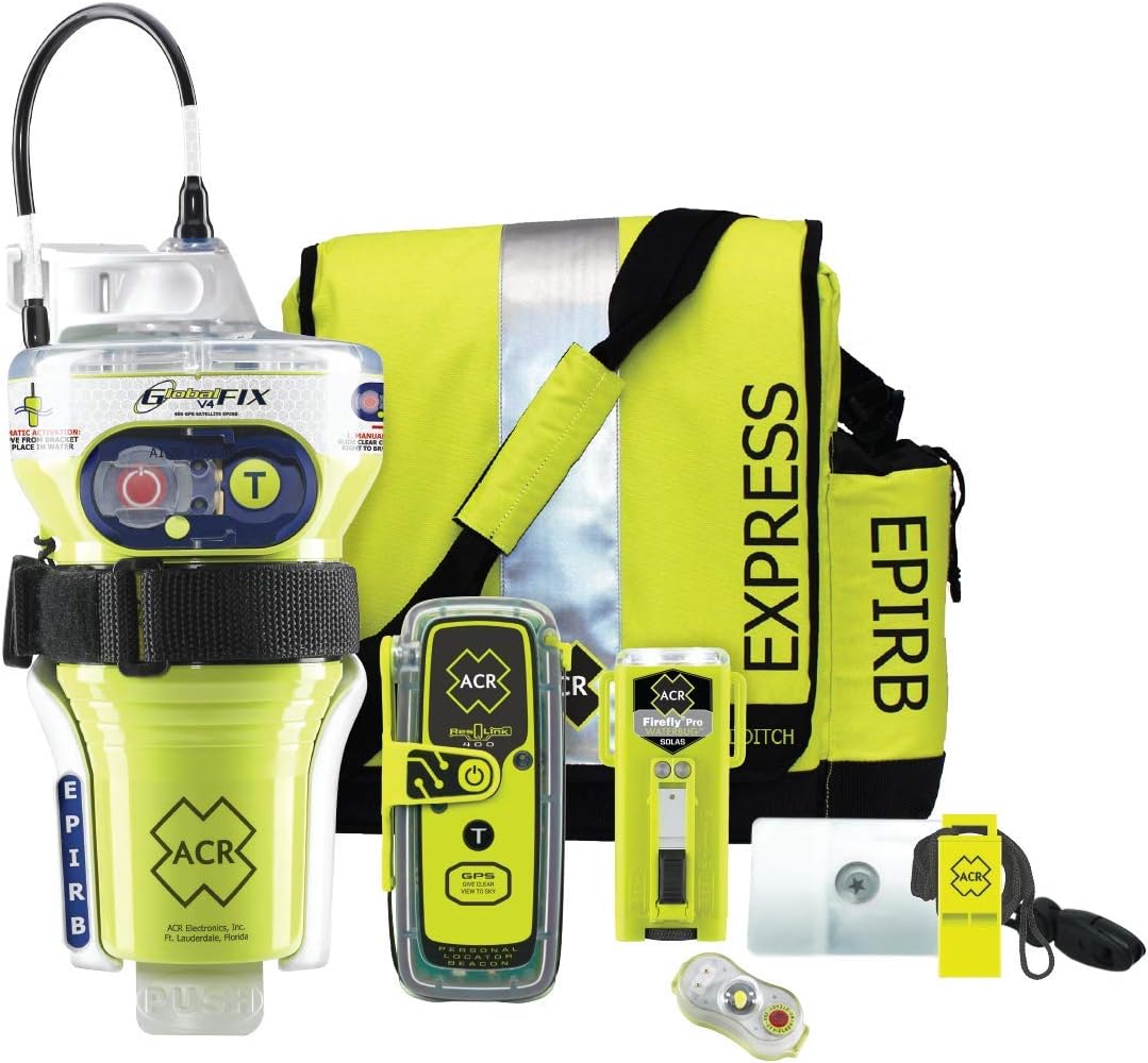 Personal Locator Beacon Survival Kit with Ditch Bag A9321