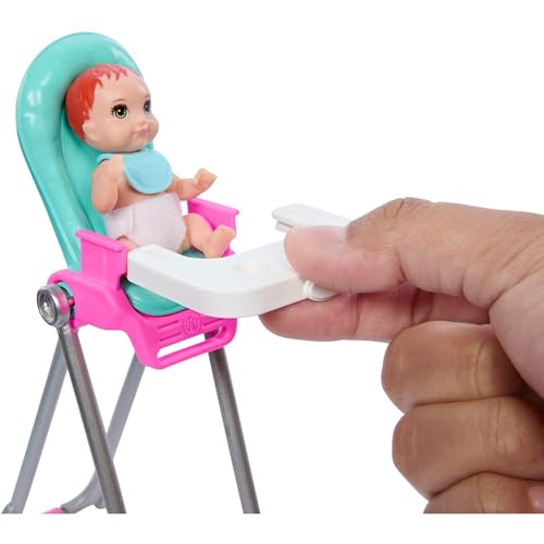 Barbie Skipper Doll & Playset with Accessories, Color-Change Toy K43014