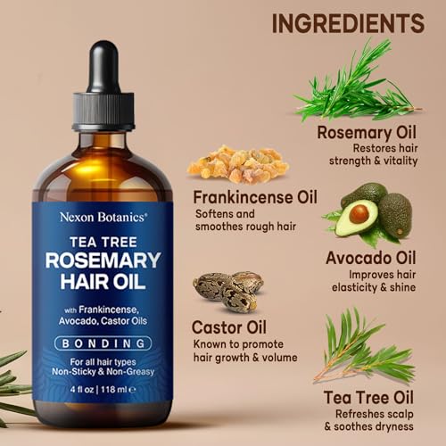 Tea Tree Rosemary Oil 4 fl oz Hair Oil Y480