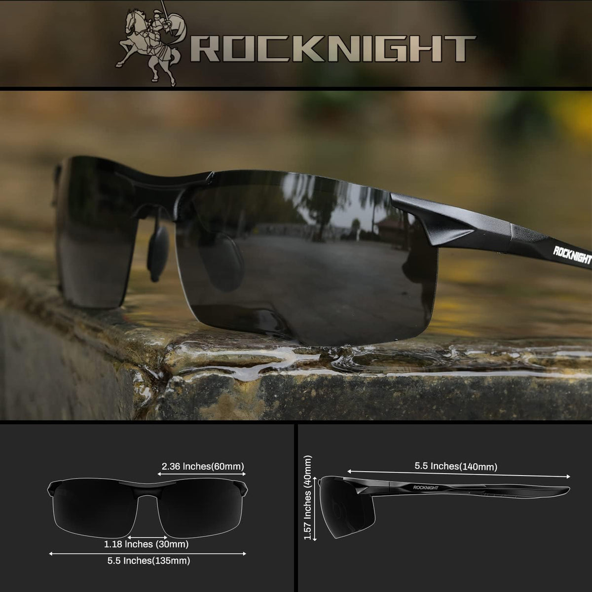 HD Polarized Sunglasses UV400 Protection I67852