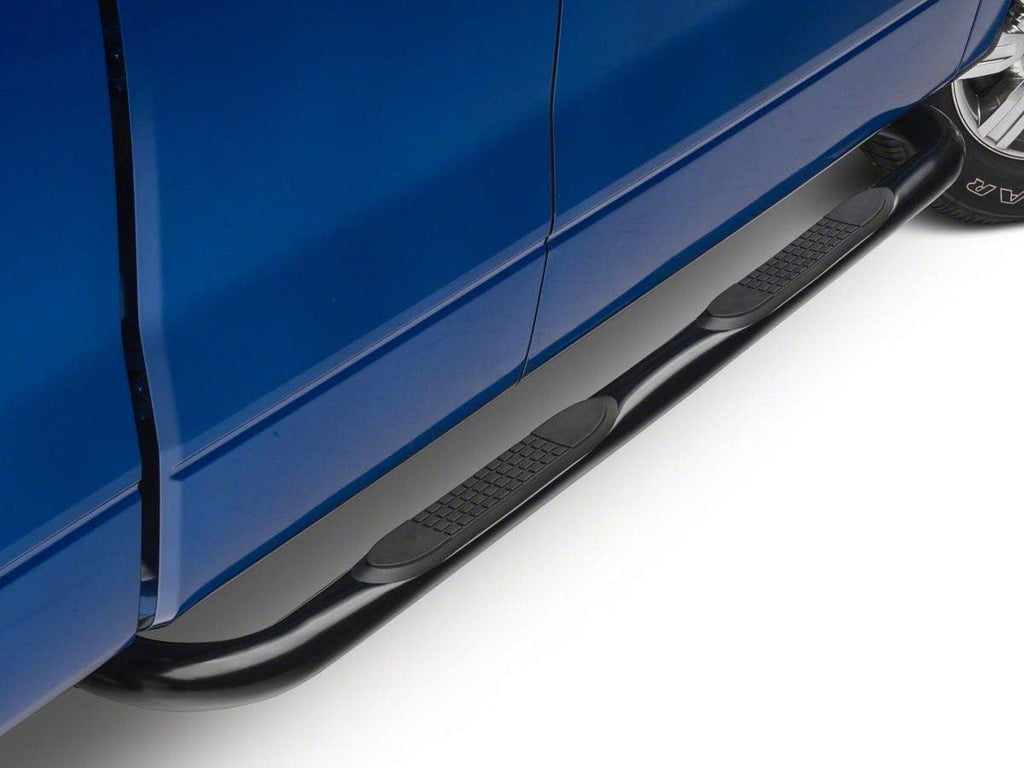 Gloss Black 3-Inch Side Step Bars Y6817