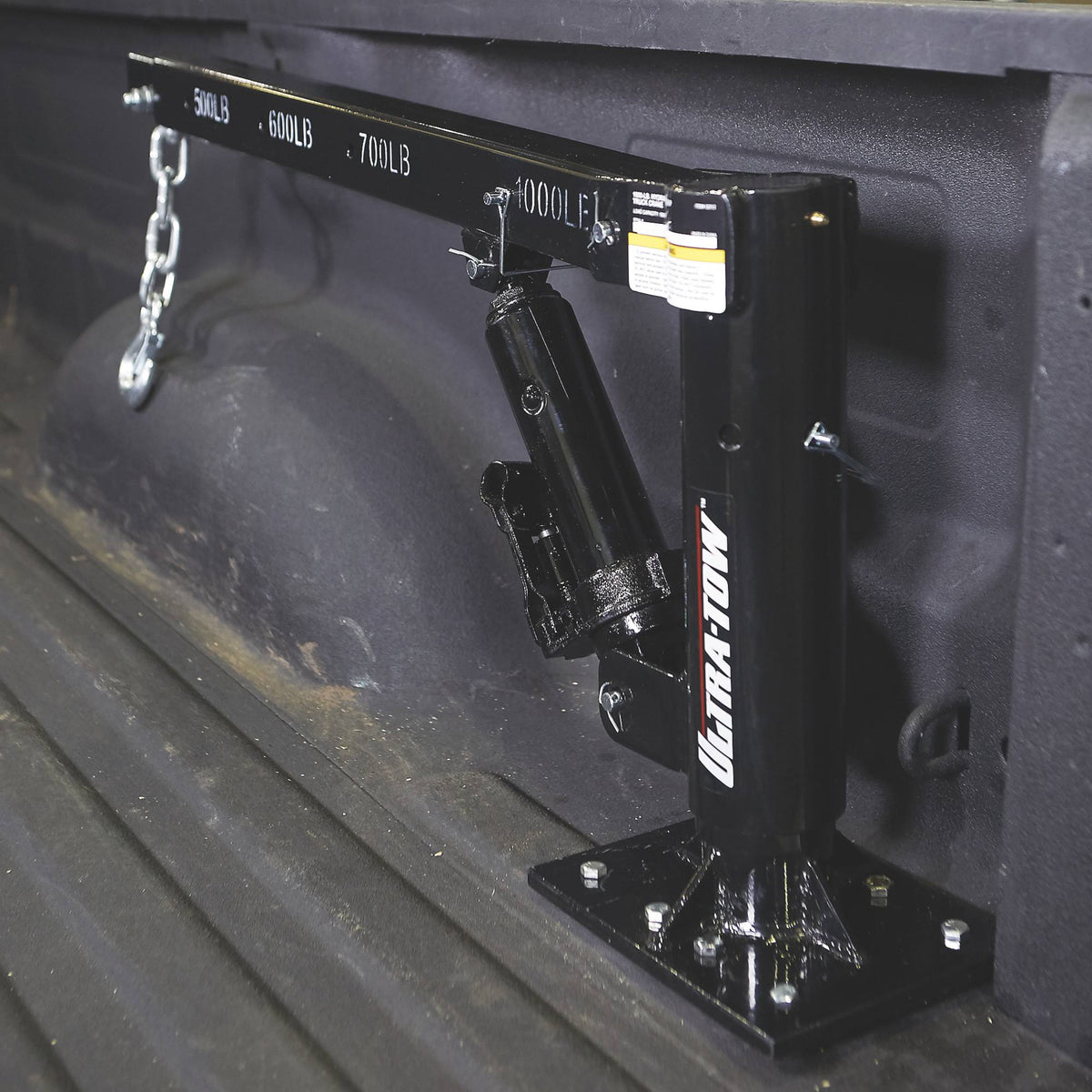 Hydraulic Pickup Truck Crane 1000-Lb. Capacity I409