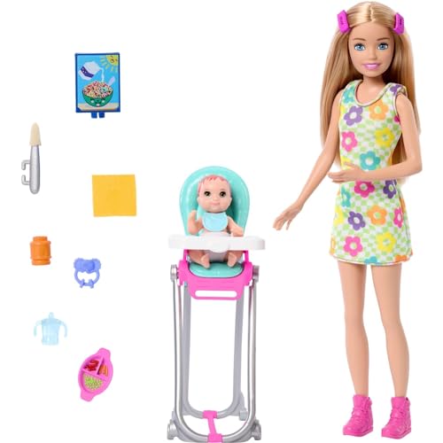 Barbie Skipper Doll & Playset with Accessories, Color-Change Toy K43014