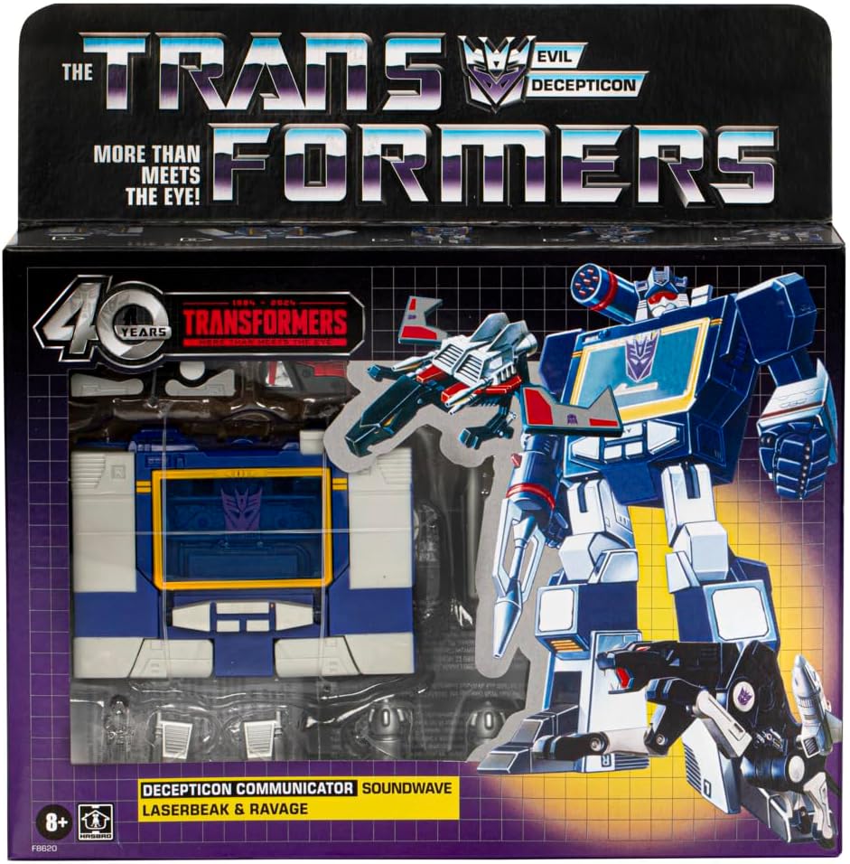 Transformers Decepticon Communicator Soundwave Action Figure S402