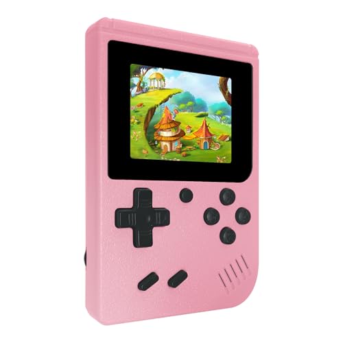 Gray Retro Handheld Games Console with 400 Video Games and 3.0 Inch IPS Screen E834