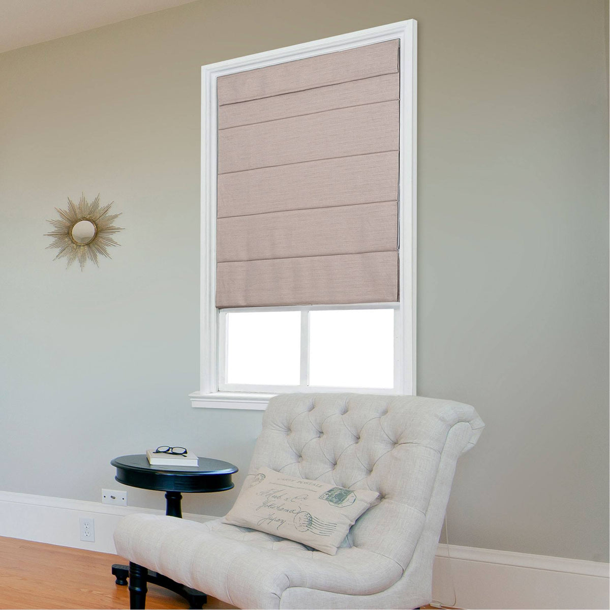Cordless Large Fold Roman Shade C805