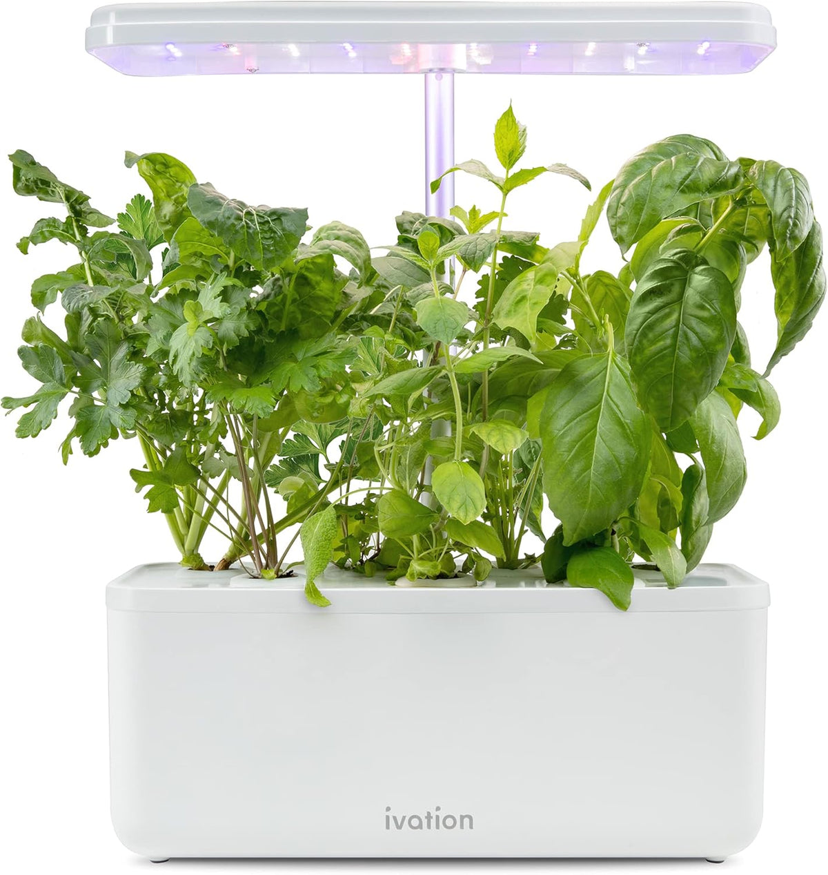 7-Pod Indoor Hydroponics Growing System Kit with LED Grow Light G4246