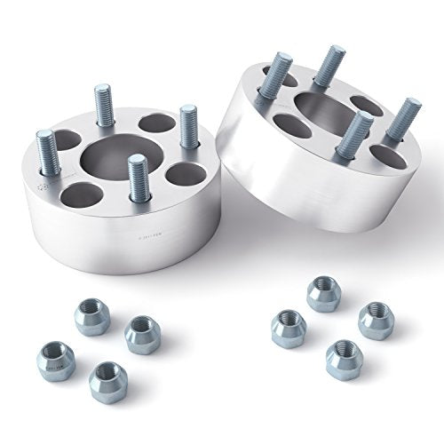 2 inch Golf Cart Wheel Spacers 4x4 Bolt Pattern 62mm Bore 1/2x20 Studs Cone Seat Nuts 4pcs Z634351
