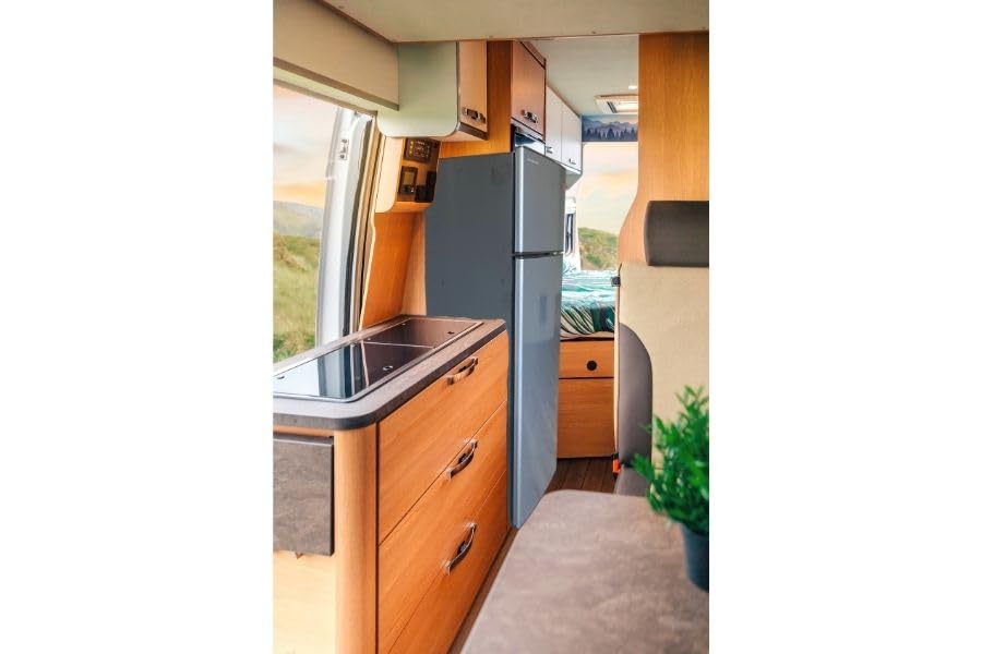 Stainless Steel 10 Cubic Feet 12V 2 Door Refrigerator O47828