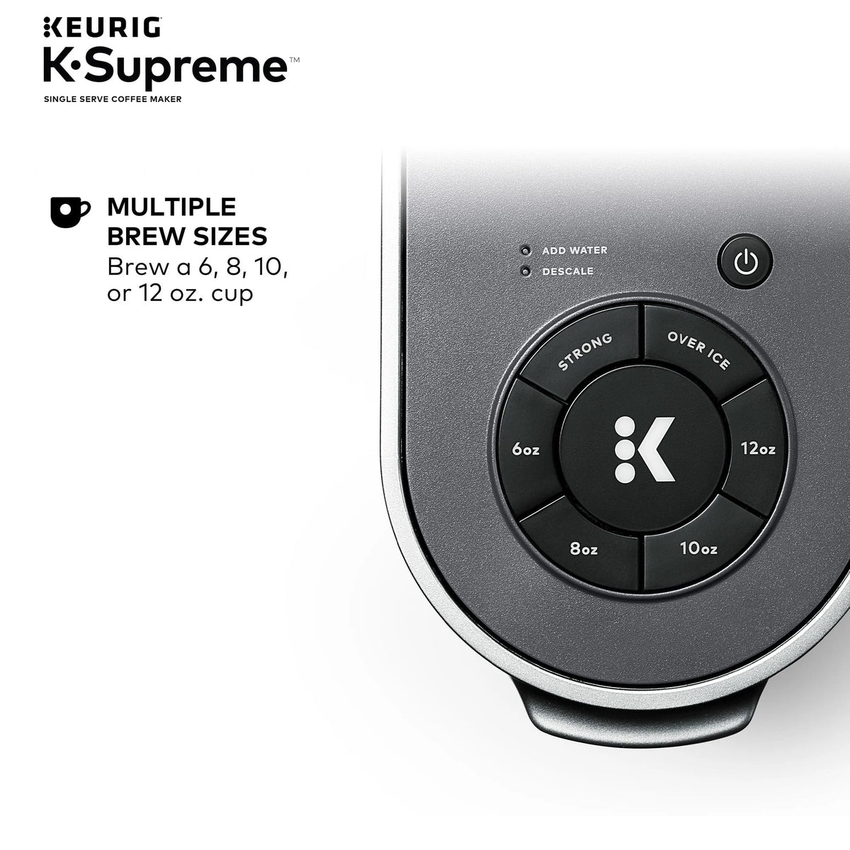 Gray Single Serve K-Cup Pod Coffee Maker G16245