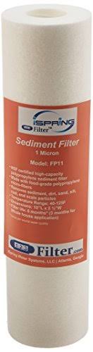 1 Micron Sediment Filter Cartridges 10 by 2.5-Inch 25-Pack F9679