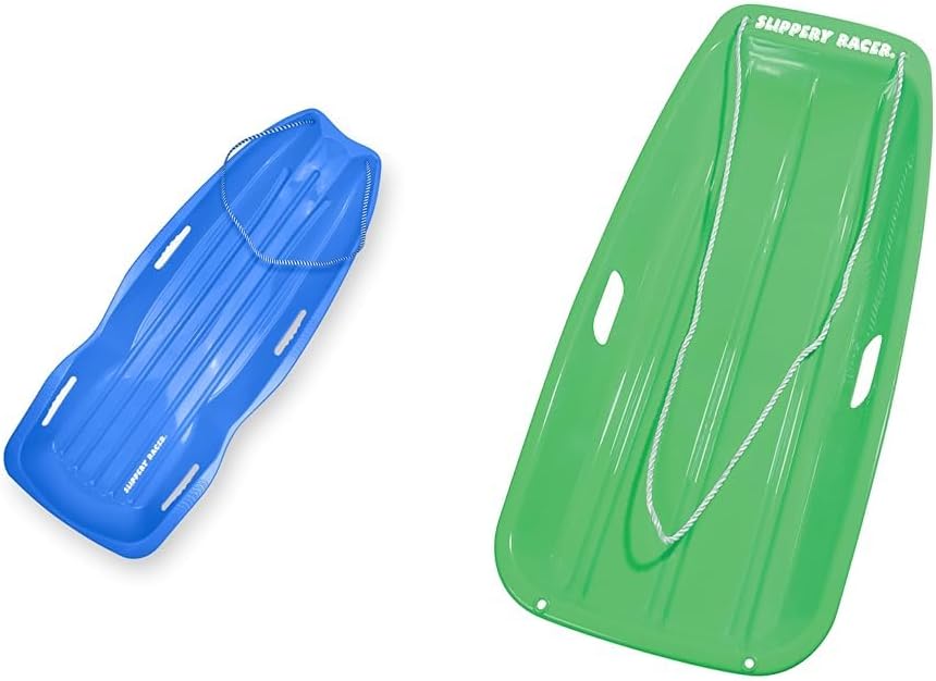 Flexible Plastic Toboggan Snow Sled B952288