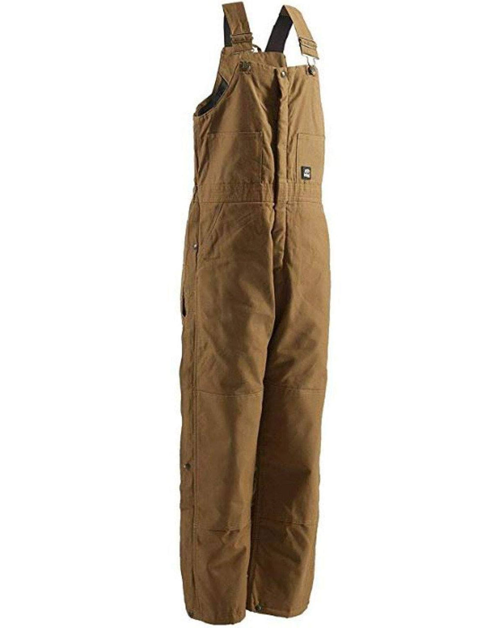 Washed Insulated Bib Overalls A8528