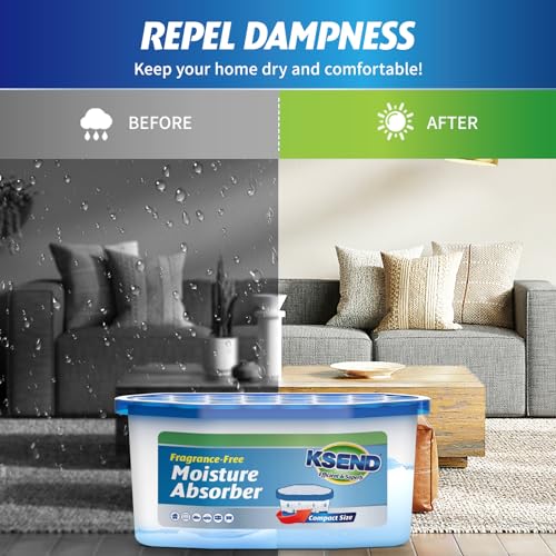12 Pack 6.4oz Compact Dehumidifier B863