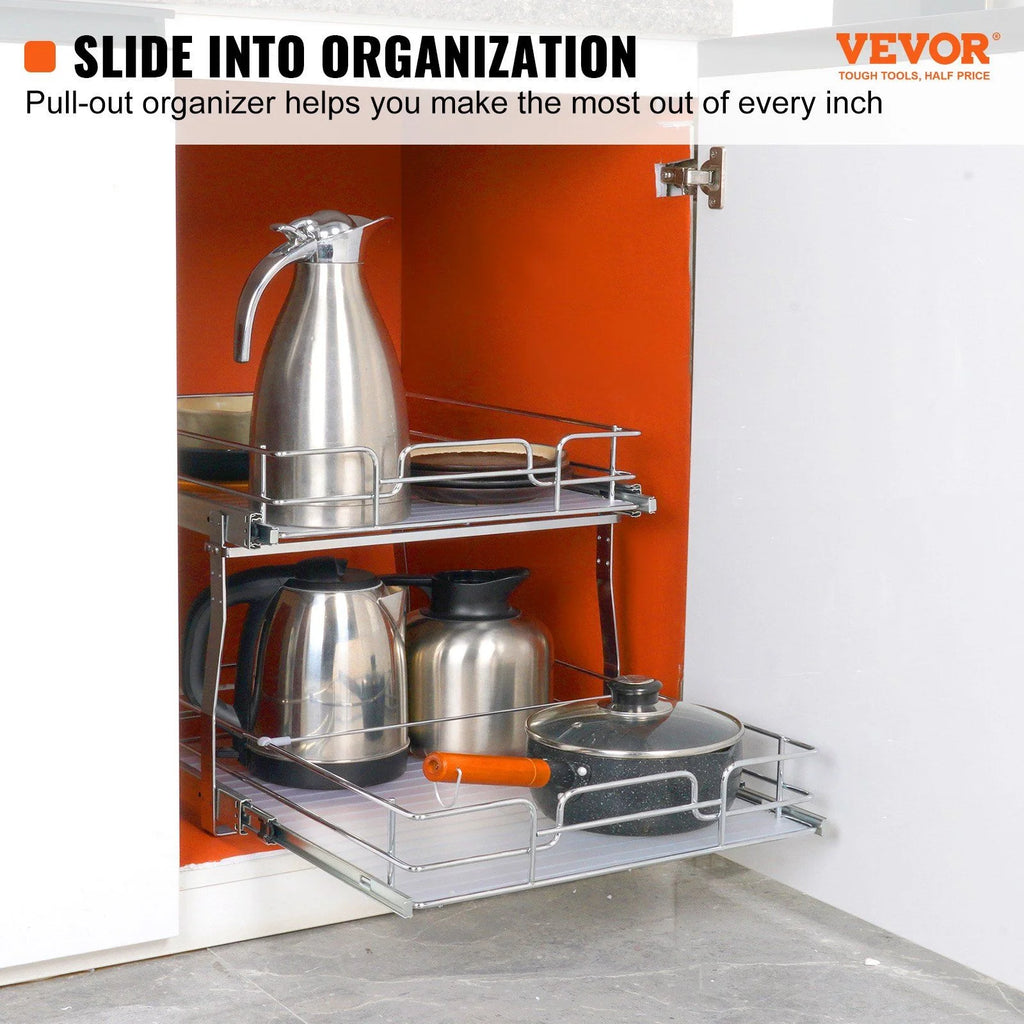 Heavy Duty Slide Out Cabinet Organizer D698