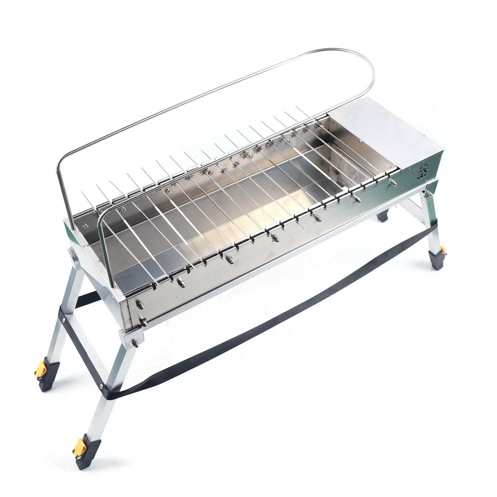 Automatic Flip Barbecue Stove Outdoor BBQ D282