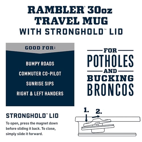 30 oz Stainless Steel Vacuum Insulated Travel Mug G5900