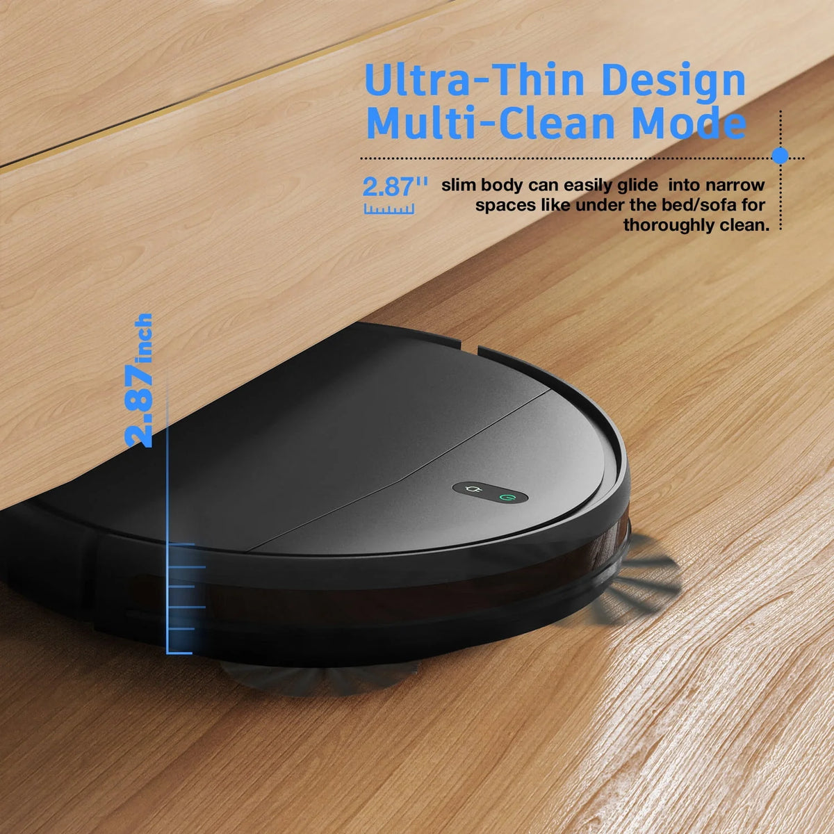 2 in 1 Robot Vacuum and Mop Combo E143777
