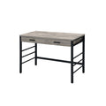 Black Built in USB Port Writing Desk T9859